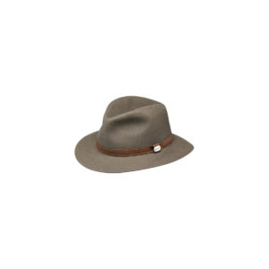 Borsalino Traveller Lederband - Schlamm