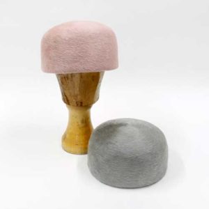 Atelier Falkenhagen Jackie Velours | Rosa + Grau