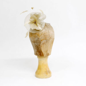 Fascinator Organza Twist - Beige