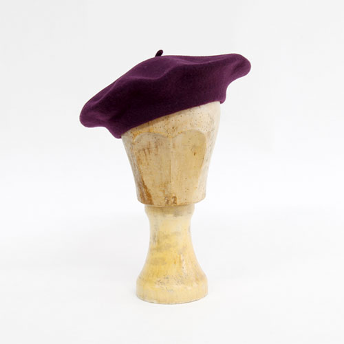 Luxury Baskenmütze aus Wolle für Erwachsene Einheitsgröße verschiedene Farben 