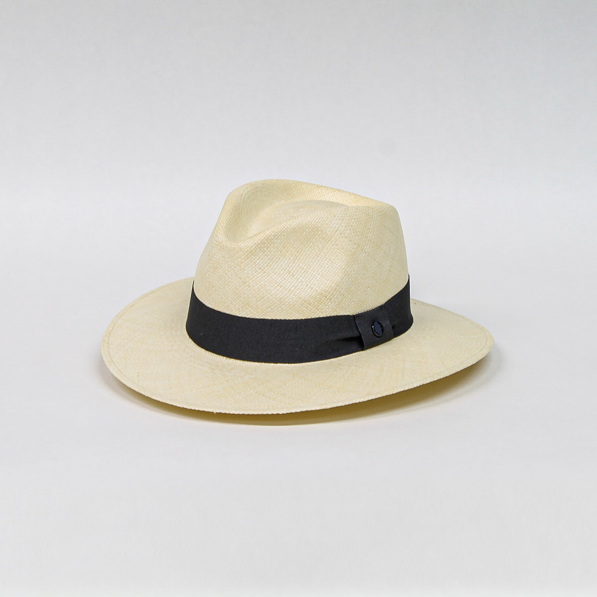 Accessoires Hüte Panamahüte Blau-wei\u00dfer Hut 