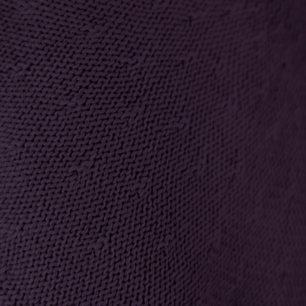 Baskenmütze Baumwolle Sommer Rollrand - Pflaume