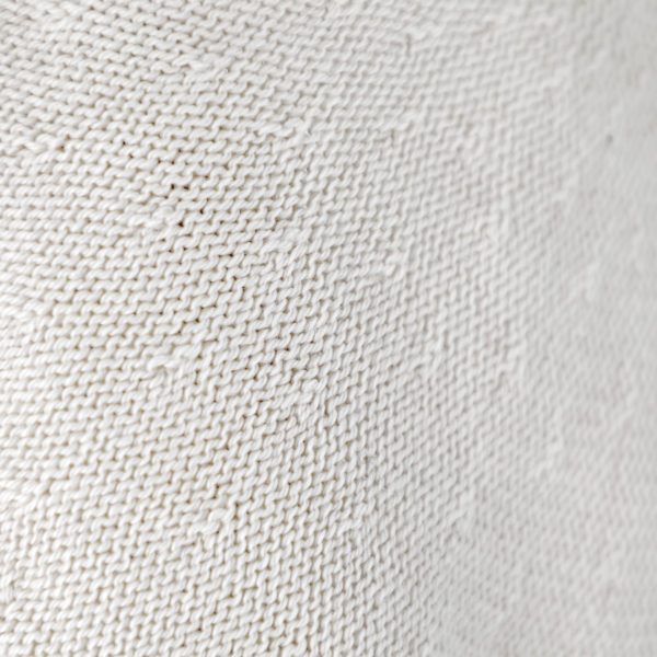 Baskenmütze Baumwolle Sommer Rollrand - Weiß