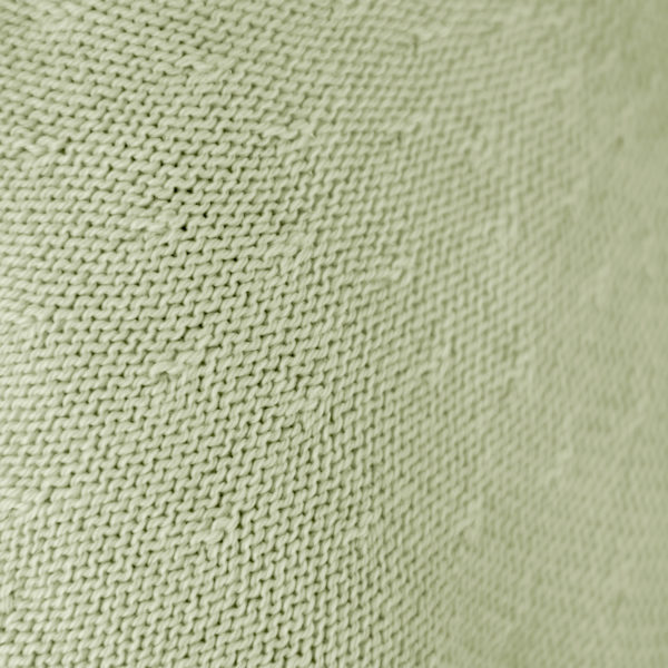 Baskenmütze Baumwolle Sommer Rollrand - Lindgrün