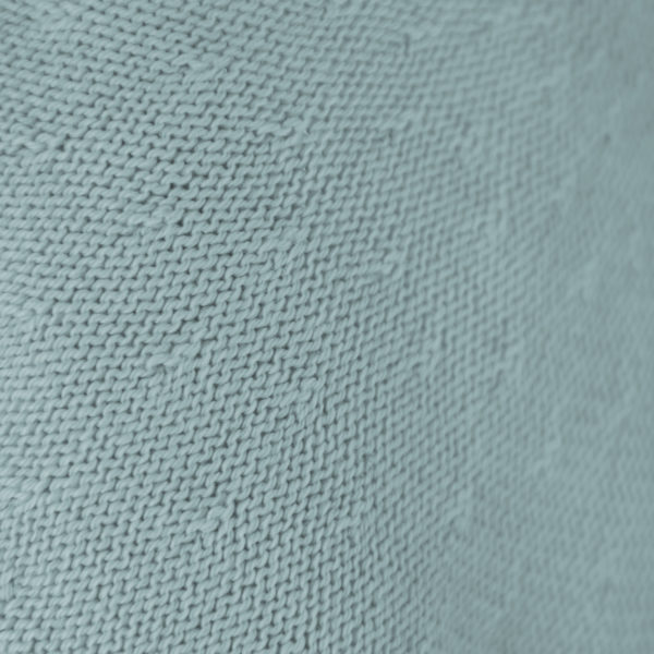 Baskenmütze Baumwolle Sommer Rollrand - Eisblau