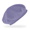Baskenmütze Baumwolle Sommer Rollrand - Flieder