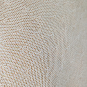 Baskenmütze Baumwolle Sommer Rollrand - Beige