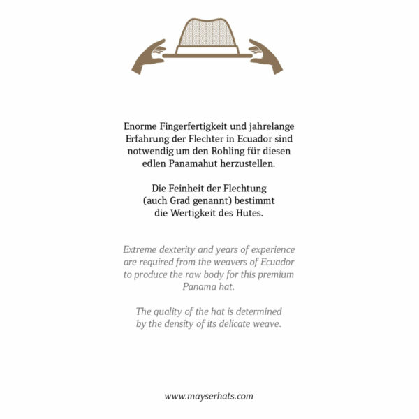 Mayser Panama Strohhut