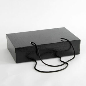 Mützenbox Lederoptik