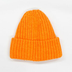 Strickmütze Umschlag - Light Orange