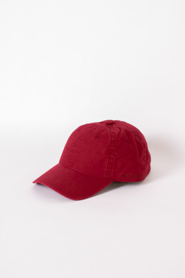 Stetson Baseball Cap Delave Organic Cotton