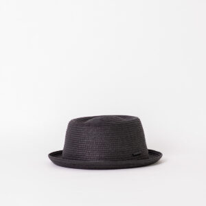 Stetson Pork Pie Black Toyo