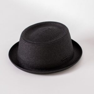 Stetson Pork Pie Black Toyo