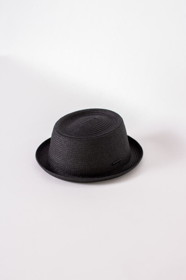 Stetson Pork Pie Black Toyo