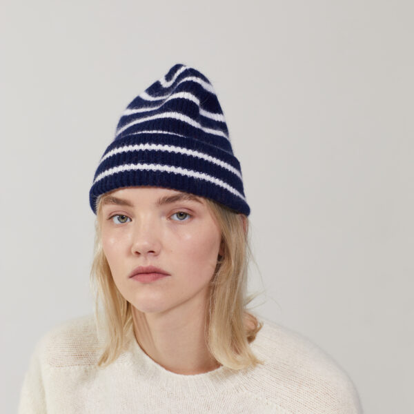 Le Bonnet Beanie Stripe Midnight Le Bonnet Beanie Stripe