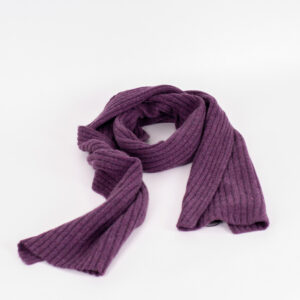 Strickschal Kaschmir gerippt