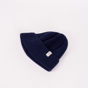 Grote Strickmütze mit Umschlag GOTS