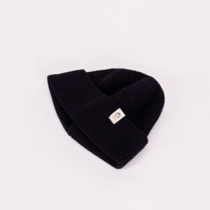 Grote Strickmütze mit Umschlag GOTS