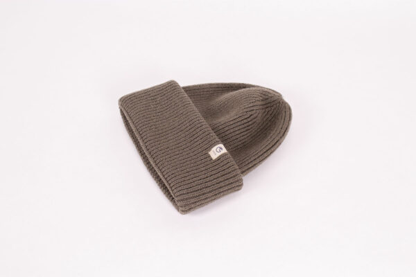 Strickmütze Umschlag GOTS