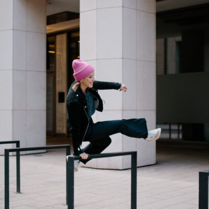 Strickmütze Umschlag GOTS