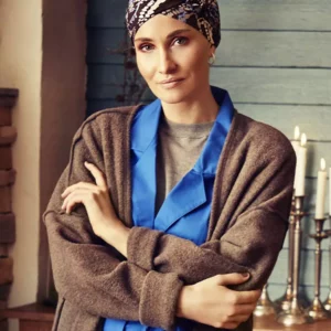 Turban Lotus printed