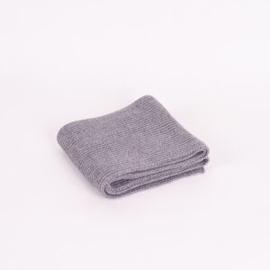Strickschal Merino gerippt