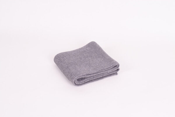Strickschal Merino gerippt