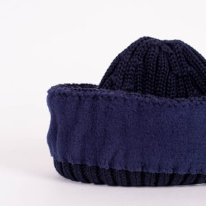 Grote Strickmütze grob gerippt mit Fleece