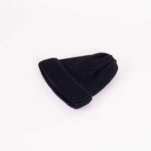 Strickmütze Umschlag fein gerippt