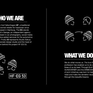 WE CARE Strickmütze HF x EG