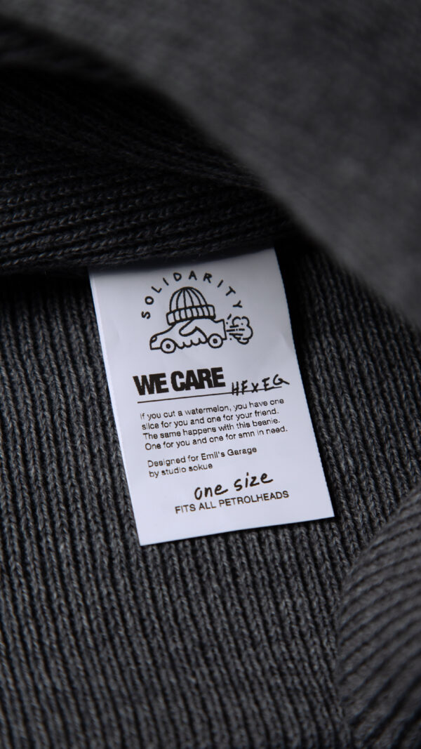 WE CARE Strickmütze HF x EG