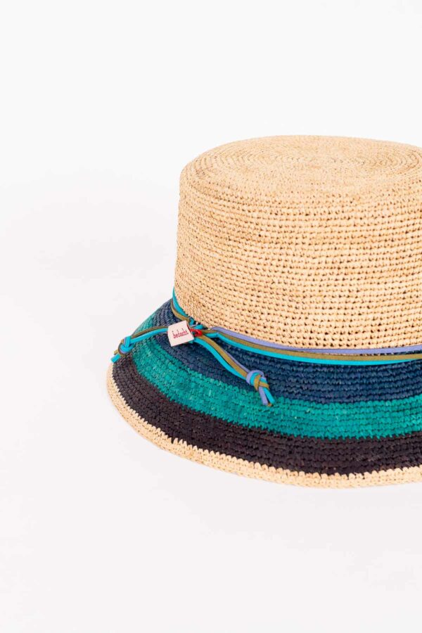 Bedacht Raffia Strohhut Forza