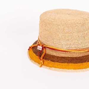 Bedacht Raffia Strohhut Forza