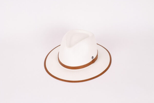 Vintimilla Hat Fashion Montecristi mit Leder