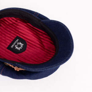 Brixton Fiddler Cap Washed Denim