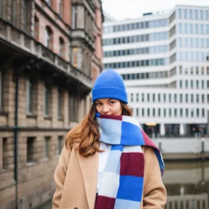 Le Bonnet Schal kariert Le Bonnet Beanie