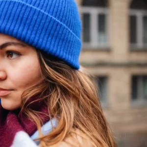 Le Bonnet Beanie Le Bonnet Schal kariert