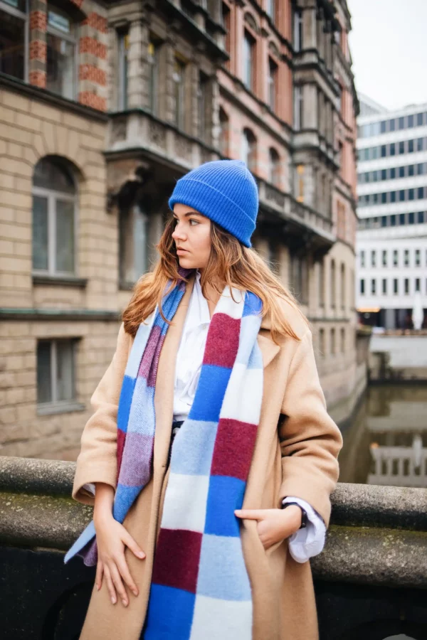 Le Bonnet Schal kariert Le Bonnet Beanie