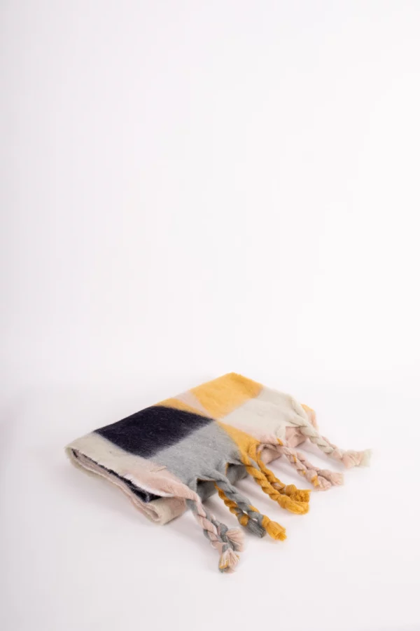 Seeberger gewebter Schal mit Karomuster