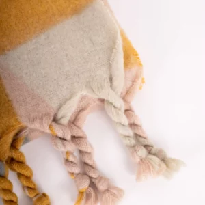 Seeberger gewebter Schal mit Karomuster