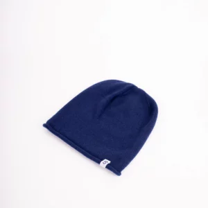 Strickmütze Kaschmir Rollrand