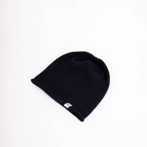 Strickmütze Kaschmir Rollrand