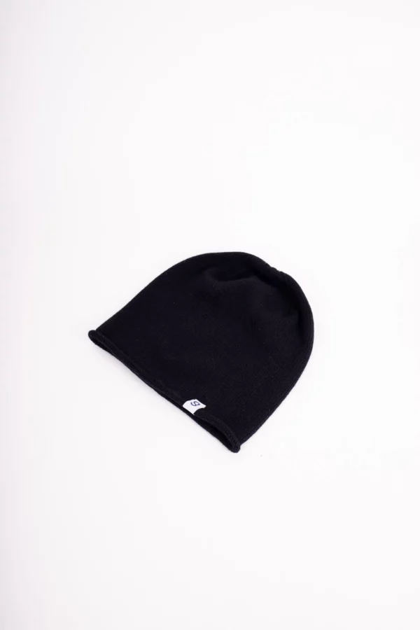 Strickmütze Kaschmir Rollrand