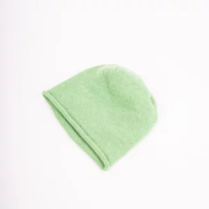 Grote Strickmütze mit Rollrand aus Wolle