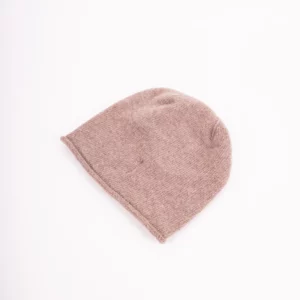 Grote Strickmütze mit Rollrand aus Wolle