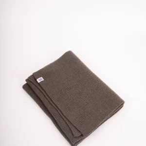 Grote soft gerippter Strickschal GOTS