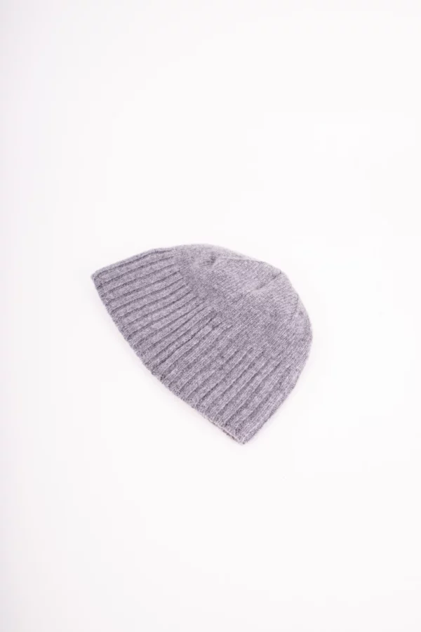 Grote Strickmütze mit Baumwollfleece