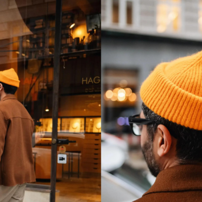 Beanie Orange Peel