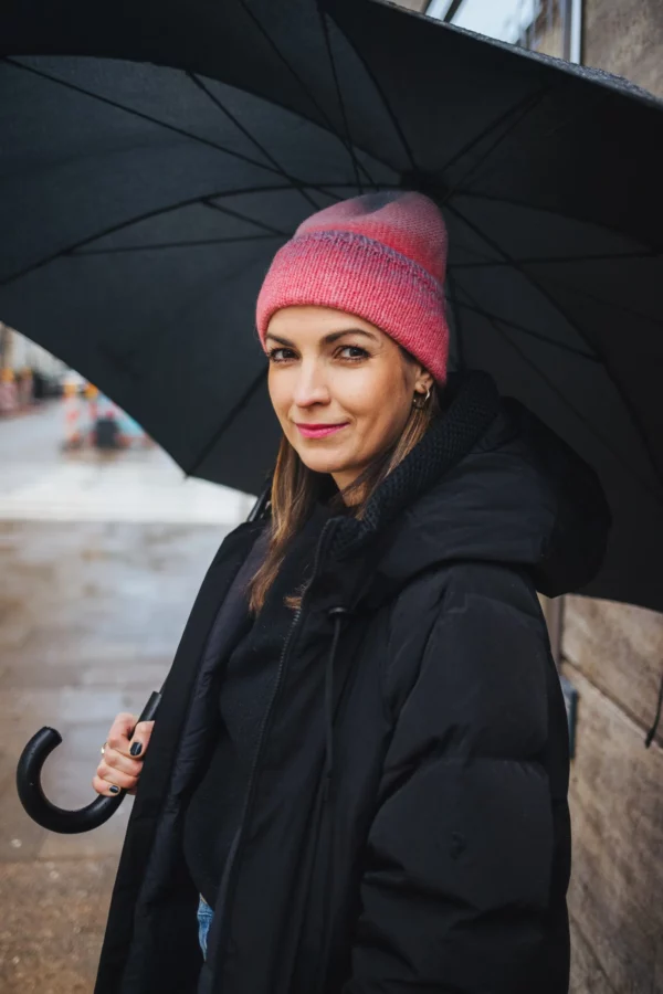 Bedacht Bunte Strickmütze