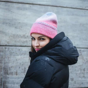 Bedacht Bunte Strickmütze